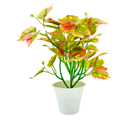 Artificial Plants Leaf with Decorative Pot